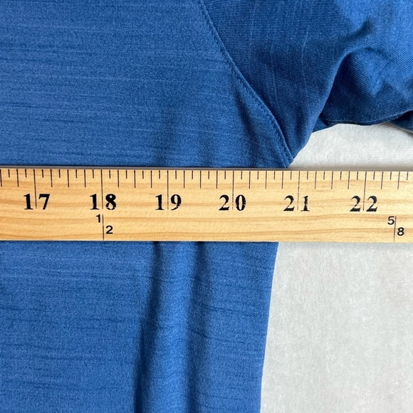 Puma Men's TPC Sawgrass Size Medium Blue Polo Golf Shirt - Picture 7 of 9